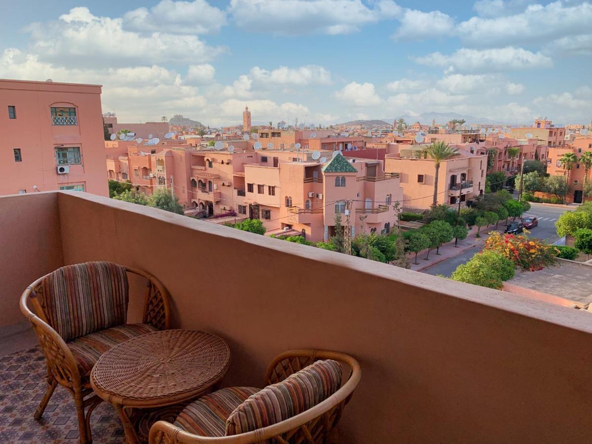 Moderne, lumineux&spacieux avec balcon -Central -Wifi-Smart TV-Clim Marrakesh Extérieur photo