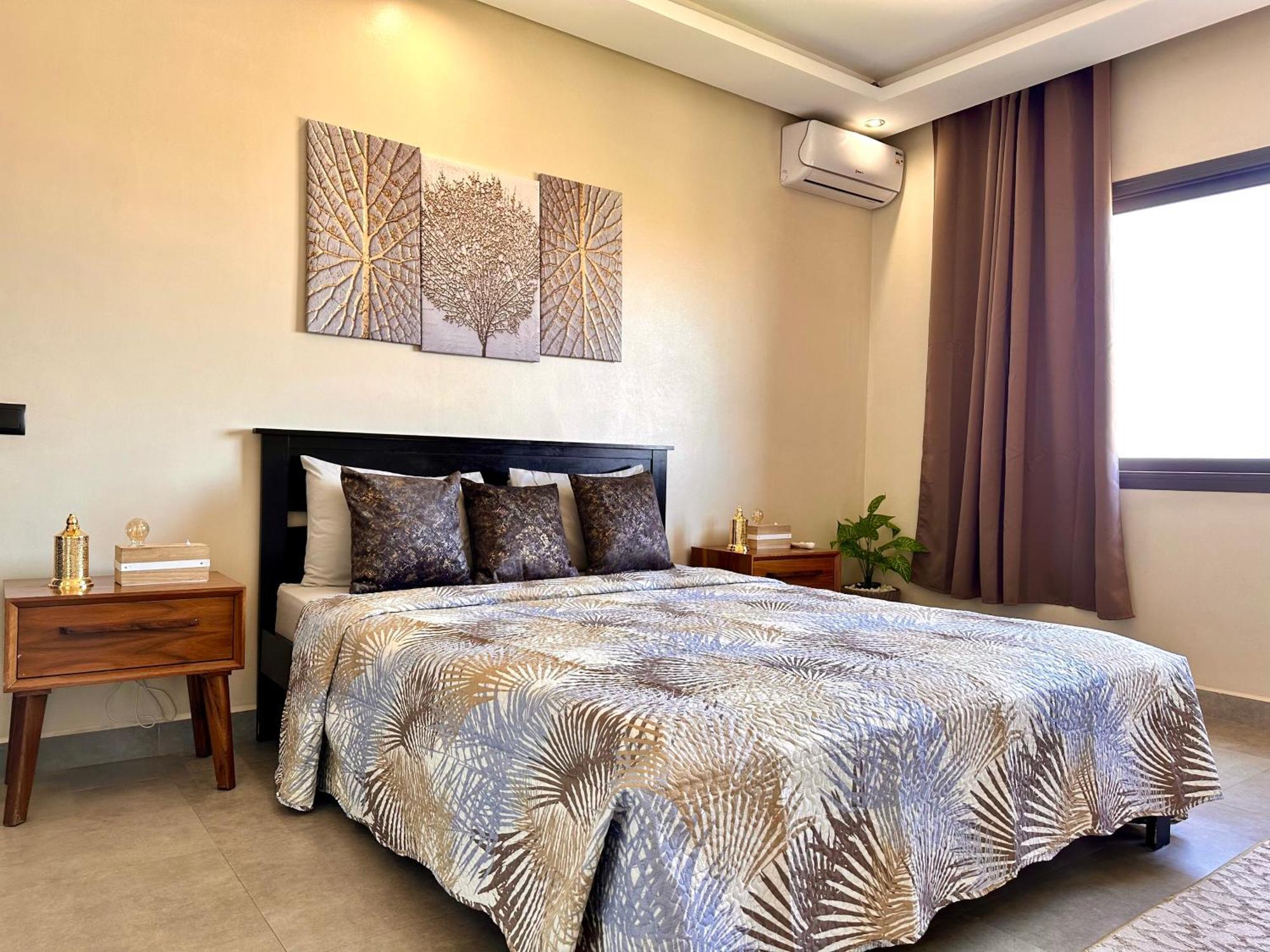Moderne, lumineux&spacieux avec balcon -Central -Wifi-Smart TV-Clim Marrakesh Extérieur photo